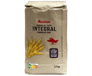 Harina De Trigo Integral Auchan 1Kg