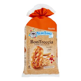 Mulino Bianco BonTreccia Frutta E Farina Integrale 225g