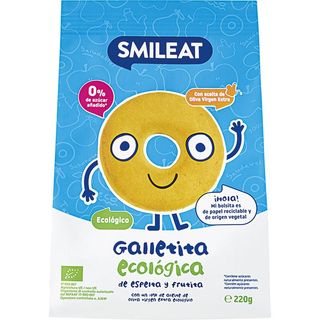 SMILEAT Galletitas Ecológicas De Espelta Y Manzana 100 G
