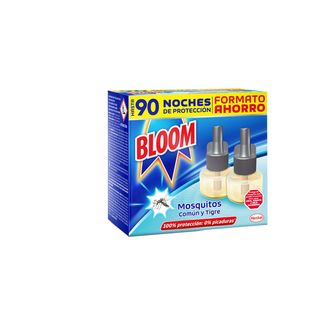 Insecticida Eléctrico Anti Mosquitos Bloom Caja 2 Unidades (161489)