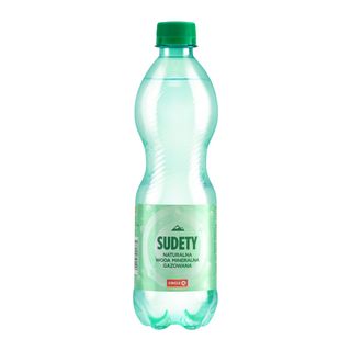 Woda mineralna Sudety gazowana 0,5 l