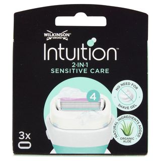 Wilkinson Sword Intuition 2in1 Sensitive Care Lame 3 Pezzi - 000442142