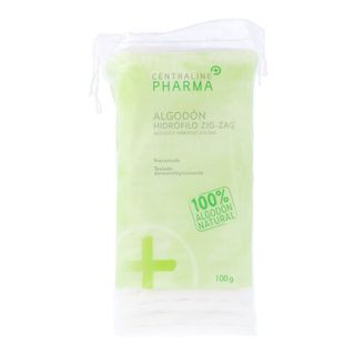 Algodón Hidrof.Zig-Zag Centra Line Pharm 100 G