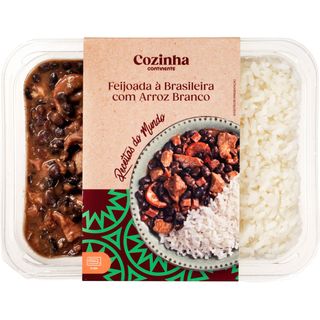 Feijoada Brasileira com Arroz Branco Cozinha Continente (emb. 350 gr)