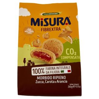Misura Fibrextra Morbido Ripieno Zucca, Carota E Arancia 260 G - 140369