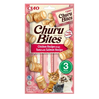 Churu CAT Bites receta de atún con salmón 10 Gr