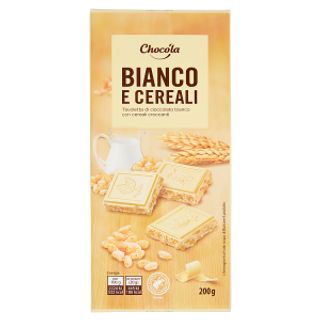 Ciocc. Bianco Nocc. Chocola' - bianco cereali
