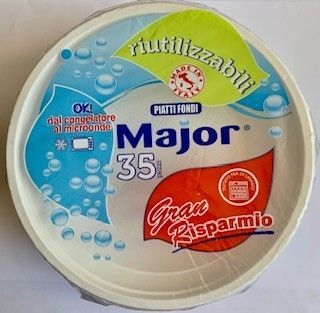 MAJOR RIUTILIZZABILI FONDI 35 PIATTI   ITT0435