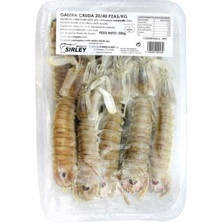 Galeras Congeladas, Bandeja 500 G