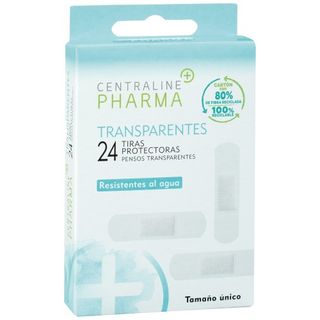 Tiras Transpare.Tam.Unico Centraline Pharma 24 U