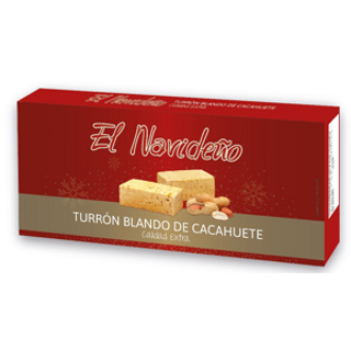 Turron Blando Cacahuete El Navideño