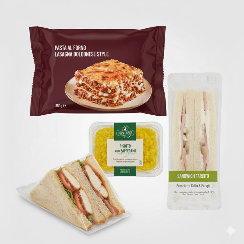 Primi piatti e tramezzini