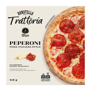 Donatello Trattoria Peperoni Pizza 416 g