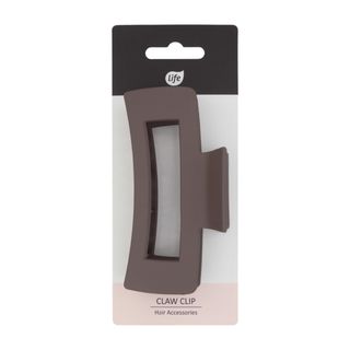 Life Klamra do włosów XL (11cm) brązowy mat 1 szt.