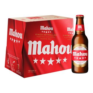 Cerveza 5 Estrellas Mahou 12X25Cl