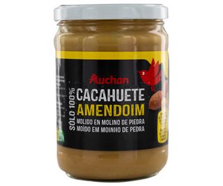 Crema Cacahuete 100% Auchan 500G
