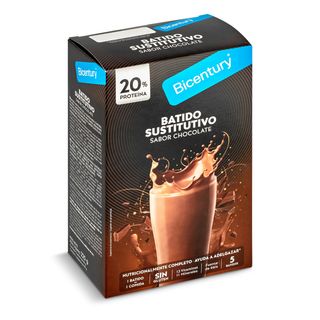 Batido Sustitutivo De Chocolate Bicentury Caja 5 Unidades