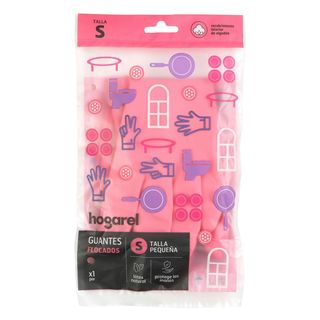 Guante Flocado T/S Hogarel 2Uds (300410)