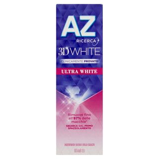 Az Ricerca Dentifricio 3d White Ultra White 75 Ml - 000265625