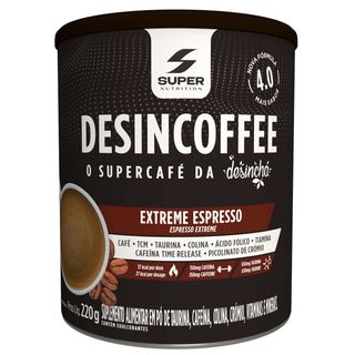 Suplemento Alimentar em Pó Café Extreme Energy Desincoffee (emb. 220 gr)