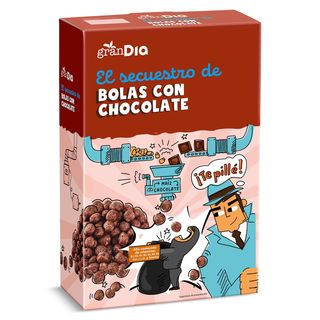 Cereales De Bolas Con Chocolate Gran Dia Caja 500 G