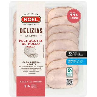 Pechuguita De Pollo Noel, Bandeja 100 G