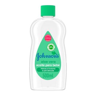 Aceite Corporal Aloe Vera Johnson'S 500 Ml