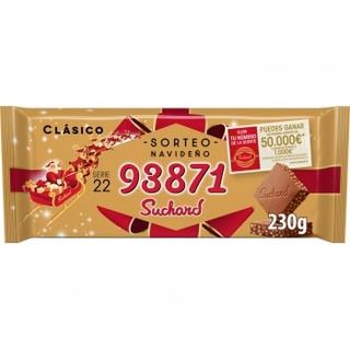 Turrón De Chocolate Clásico Suchard 230 G.