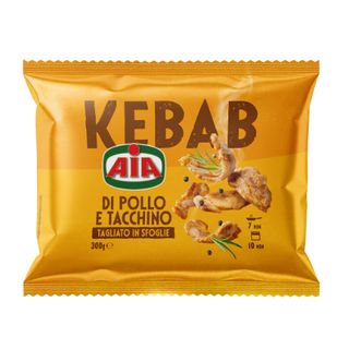 Aia Kebab Di Tacchino Tagliato Surgelato 300g