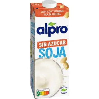 Bebida Soja Sin Azúcar, Brick 1 L