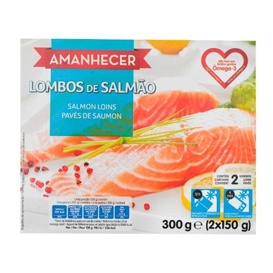 Amanhecer Lombos de Salmão 300g