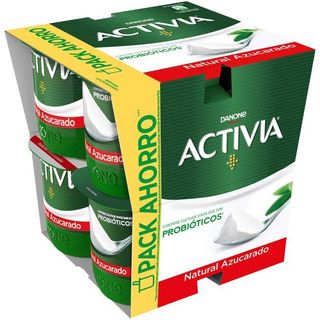 Activia Natural Azucarado Danone, Pack 8X120 Gr. (15157050)
