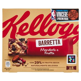 Kellogg's Barretta Mandorle e Frutta 4 x 32 g