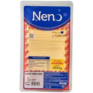 Queso Barra Gallega De Vaca Neno, Bandeja 350 Gr. (23636368)