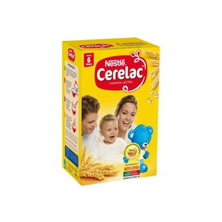 Papa Infantil Farinha Láctea +6 Meses Cerelac 900G