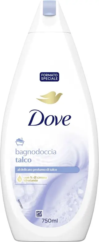 DOVE BAGNOSCHIUMA TALCO 750ML   ELI2136
