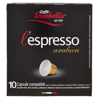 Caffè Trombetta L'Espresso Arabica 10 Capsule 55 G - 107155