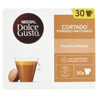 Nescafé Dolce Gusto Cortado Espresso Macchiato Caffè 30 Capsule 189G