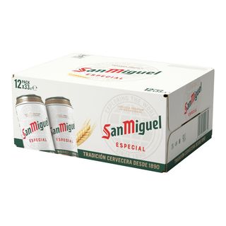 Cerveza Lata San Miguel 12X33Cl
