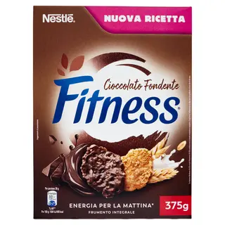 Fitness Cioccolato Fondente Cereali Integrali Con Fiocchi Al Cioccolato 375G