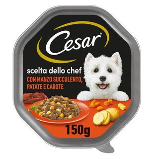 Cesar 150 gr vasc scelta chef manzo carote