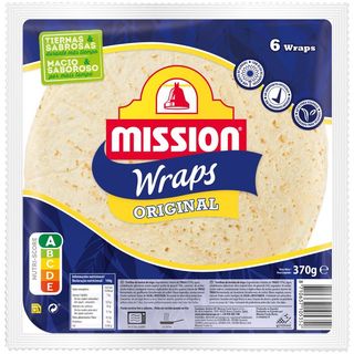 MISSION Wraps Original 6 Unidades