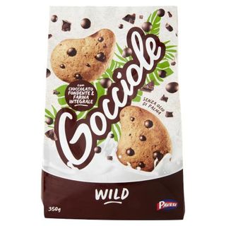 Pavesi Gocciole Wild Biscotti Con Gocce Di Cioccolato E Farina Integrale 350G - 124945