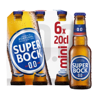 Super Bock Cerveja sem Álcool 0.0% 6x20cl