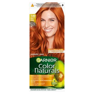 Color Naturals Farba do włosów 7.40 Copper Passion