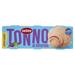 Tonno Naturale Selex 3X80Gr
