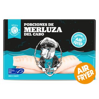 Porciones De Merluza Del Cabo Msc Mari Marinera De Dia Caja 400 G
