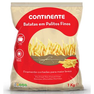 Batata Palitos Finos Continente (emb. 1 kg)