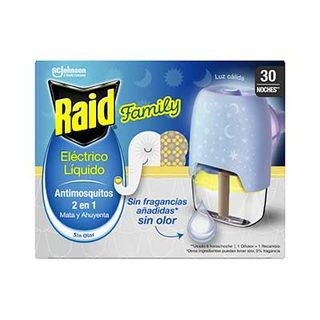 Insecticida Raid Elect Family Ap.30N 1 Unidad (5000204190267)