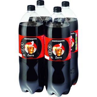 Refrigerante com Gás Cola Zero Continente (emb. 4 x 2 lt)